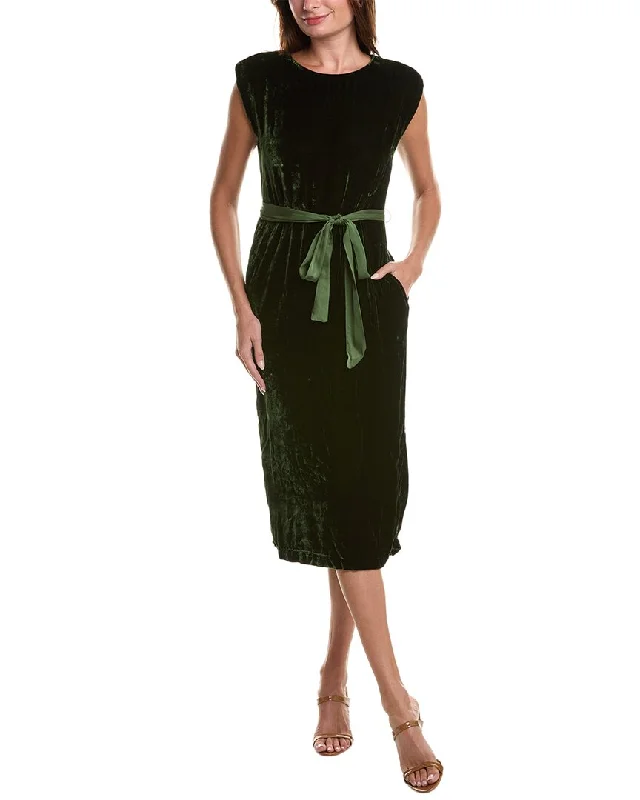 Velvet By Graham & Spencer Kandace Silk-Blend Dress